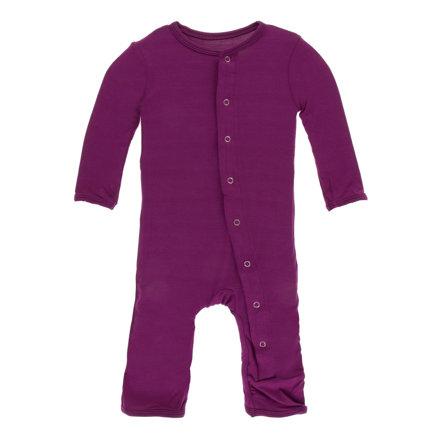 Coverall with Snaps in Orchid