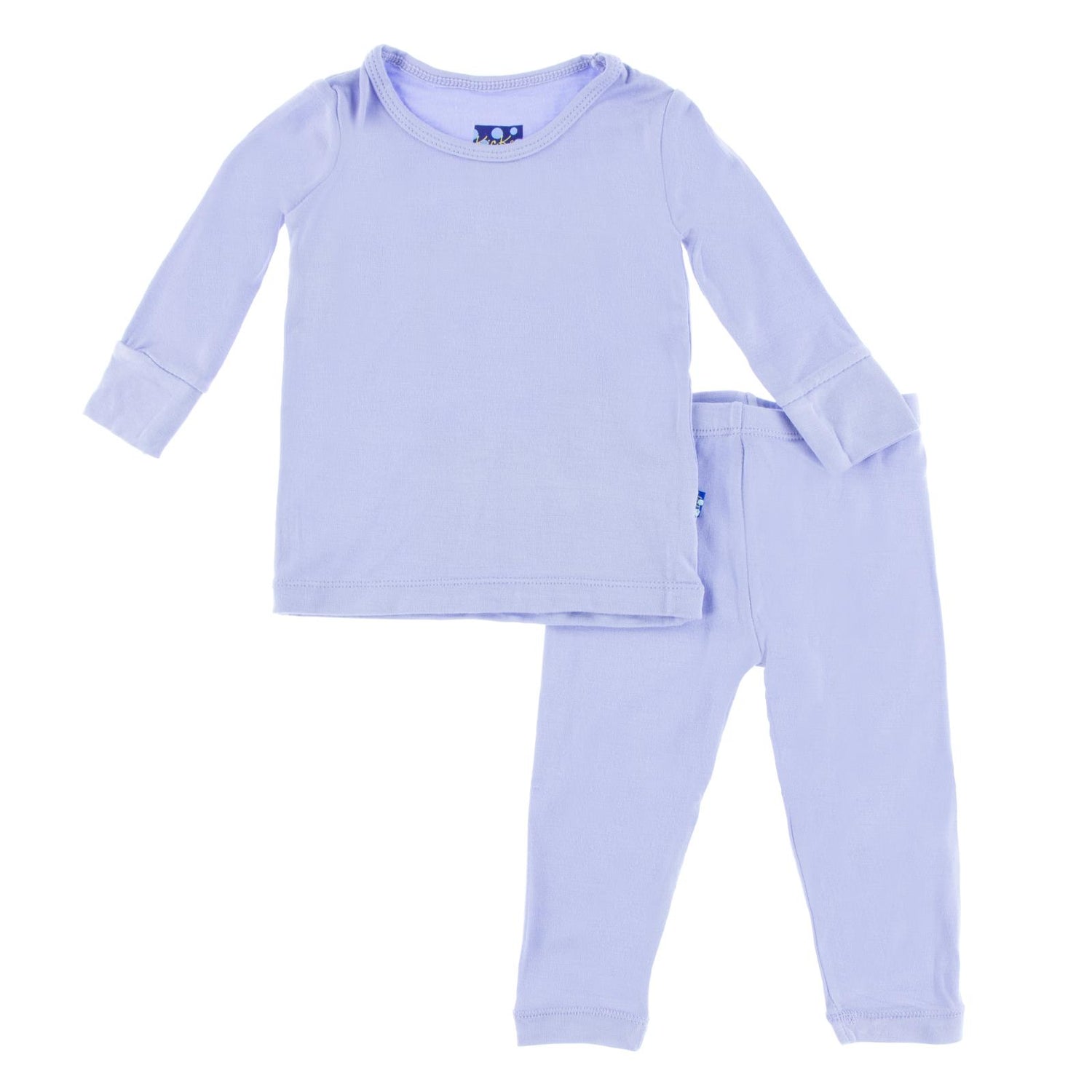 Long Sleeve Pajama Set in Lilac