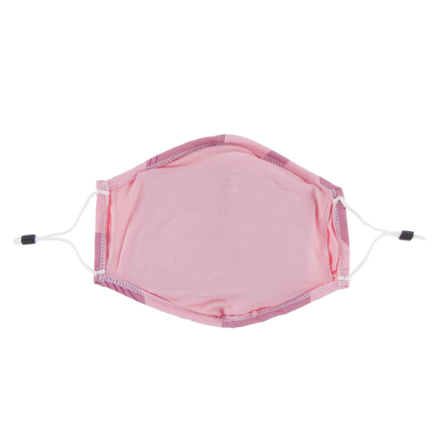 Print Waterproof Mask with Covered Vent and Filter for Kids in Lotus Whales