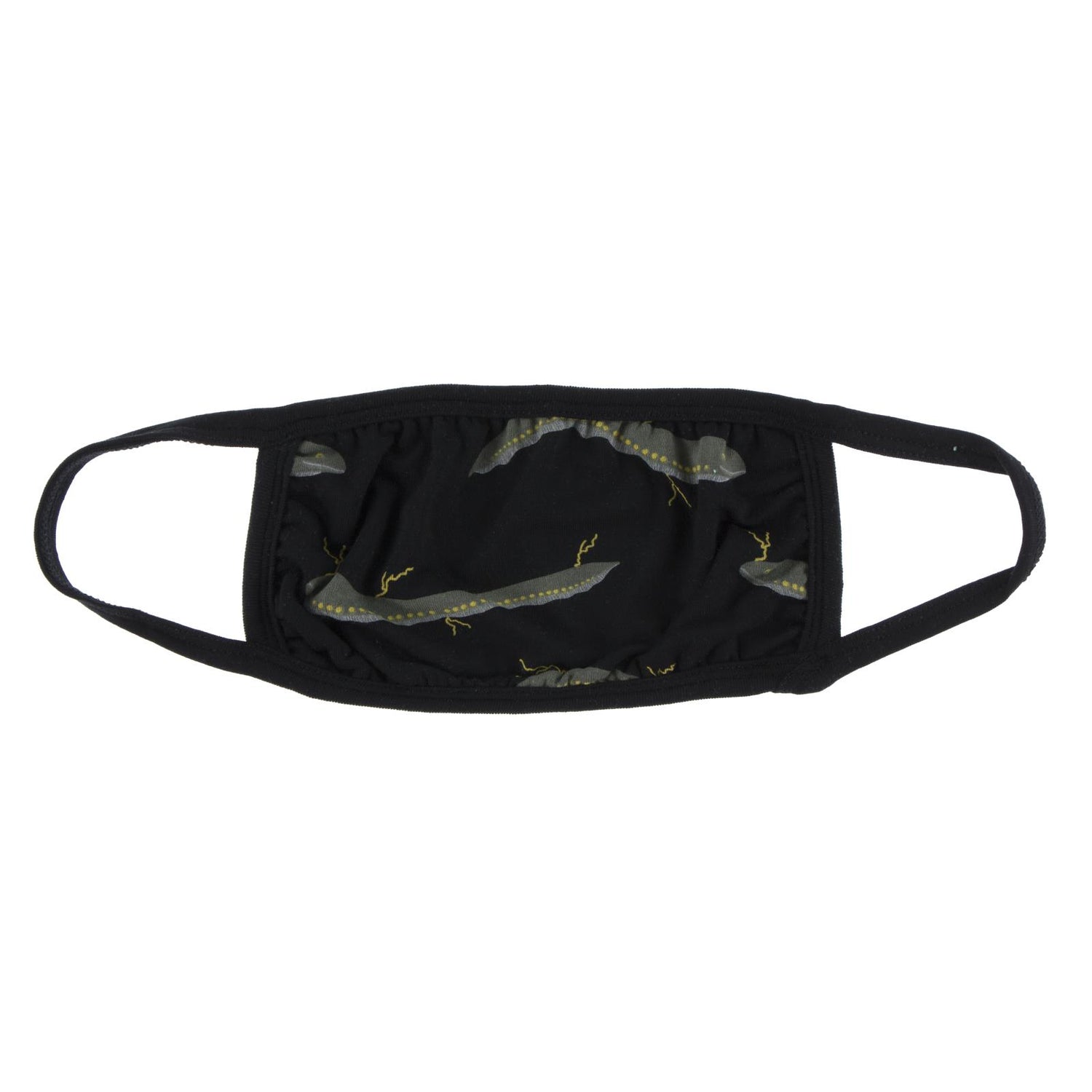 Print Adult Mask in Midnight Electric Eels