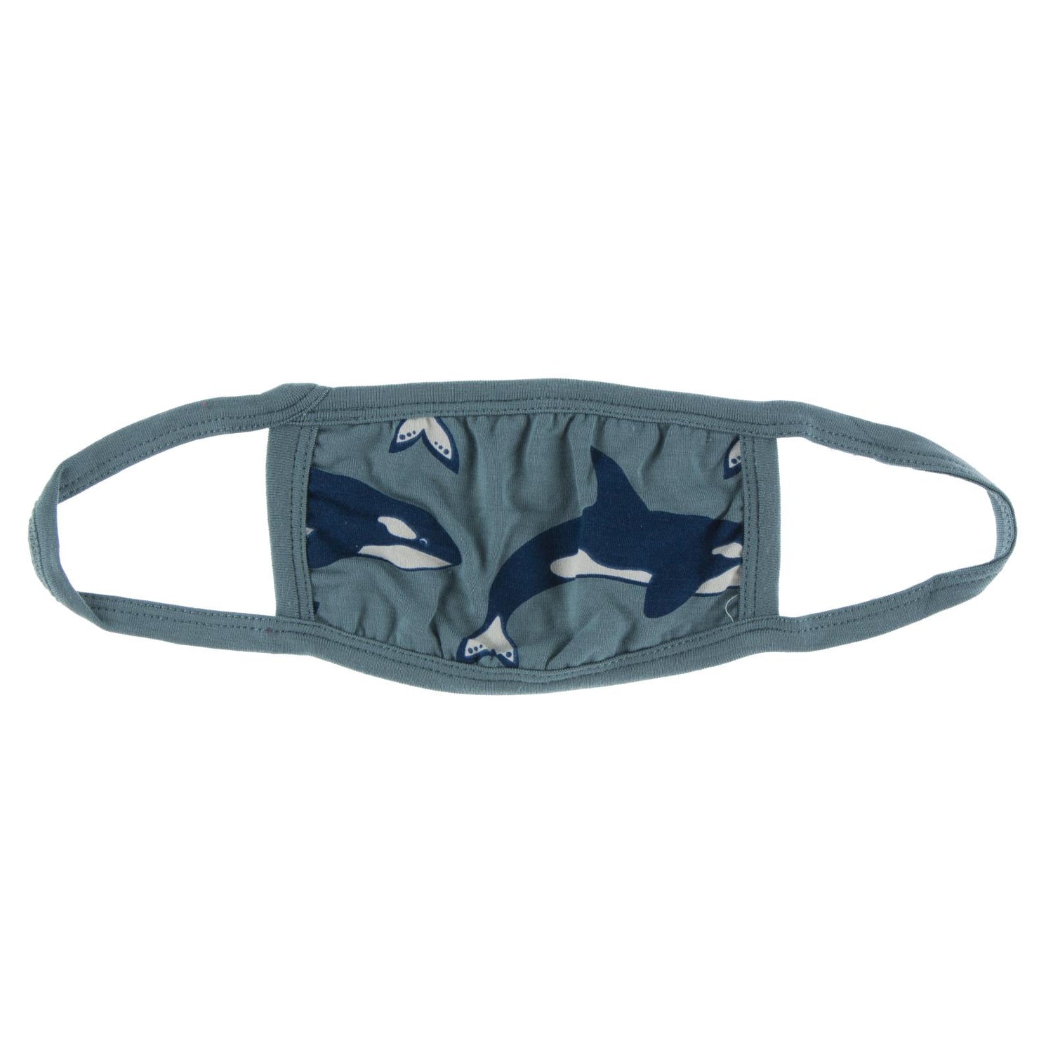 Print Child Mask in Dusty Sky Orca