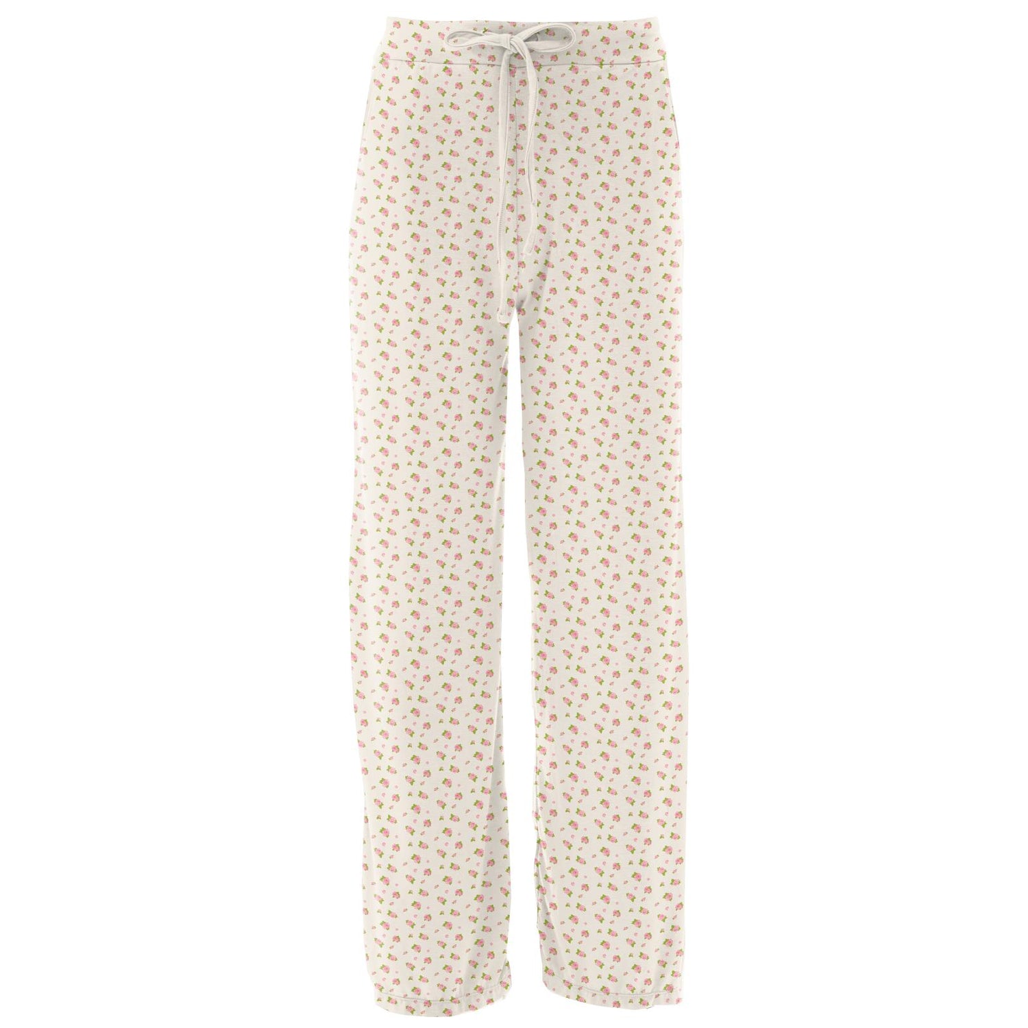 Women's Print Lounge Pants in Natural Buds