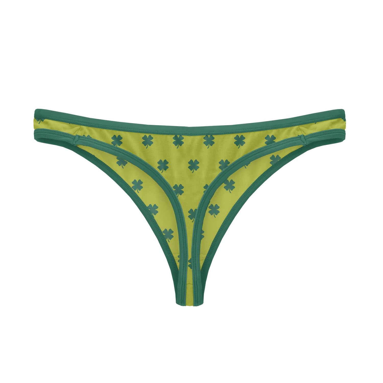Women's Print Classic Thong Underwear in Meadow Clover