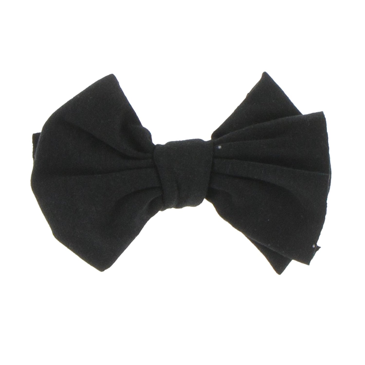 Luxe Big Bow with Nude Headband in Midnight