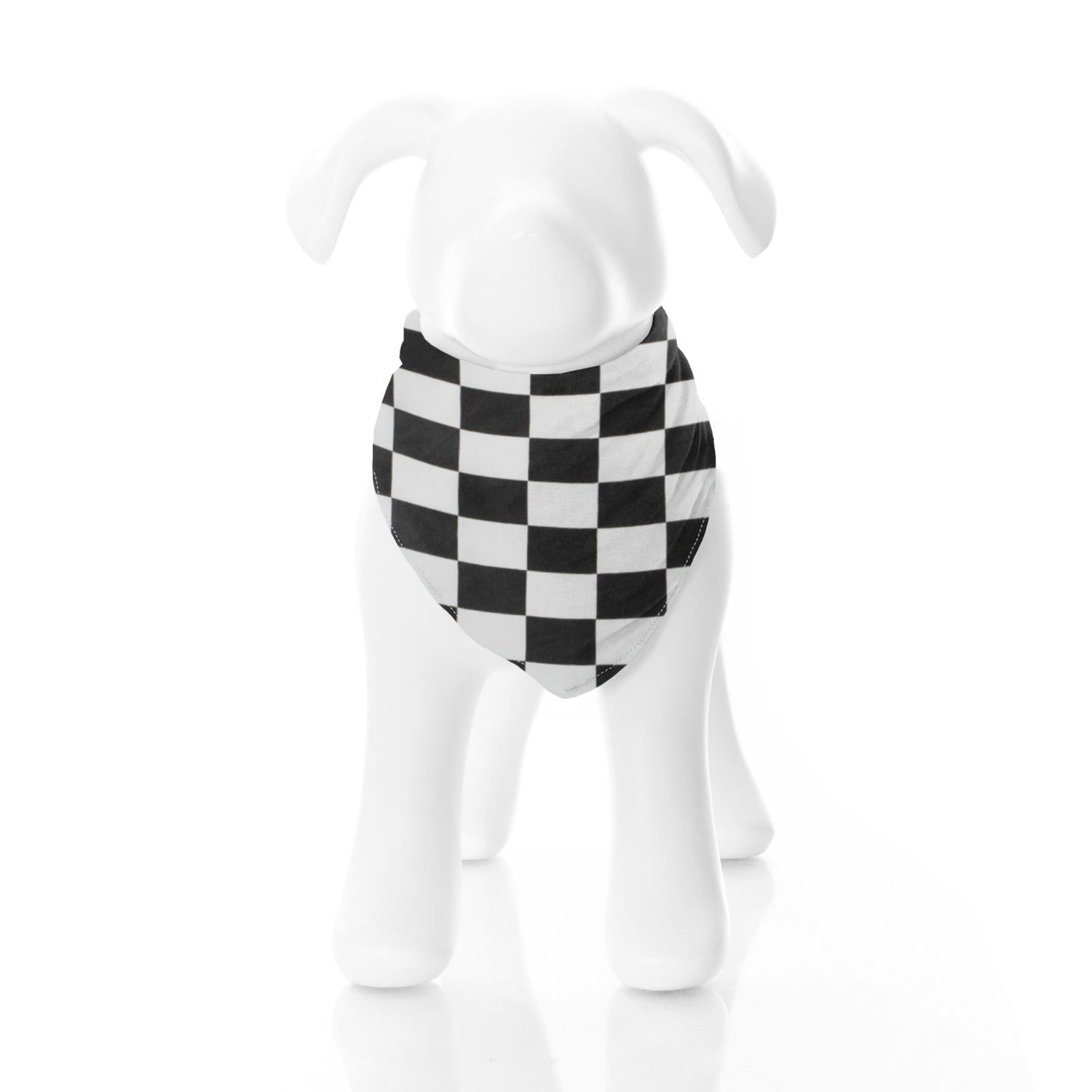 Print Dog Bandana in Checkered Flag