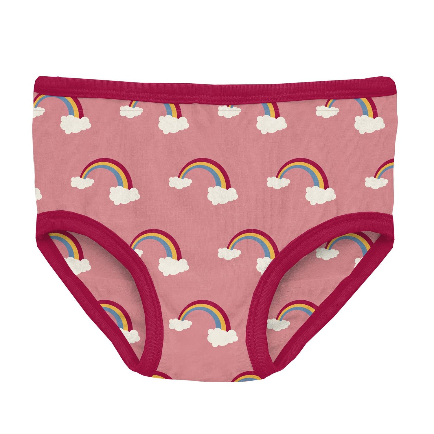 Print Girl's Underwear in Strawberry Rainbows