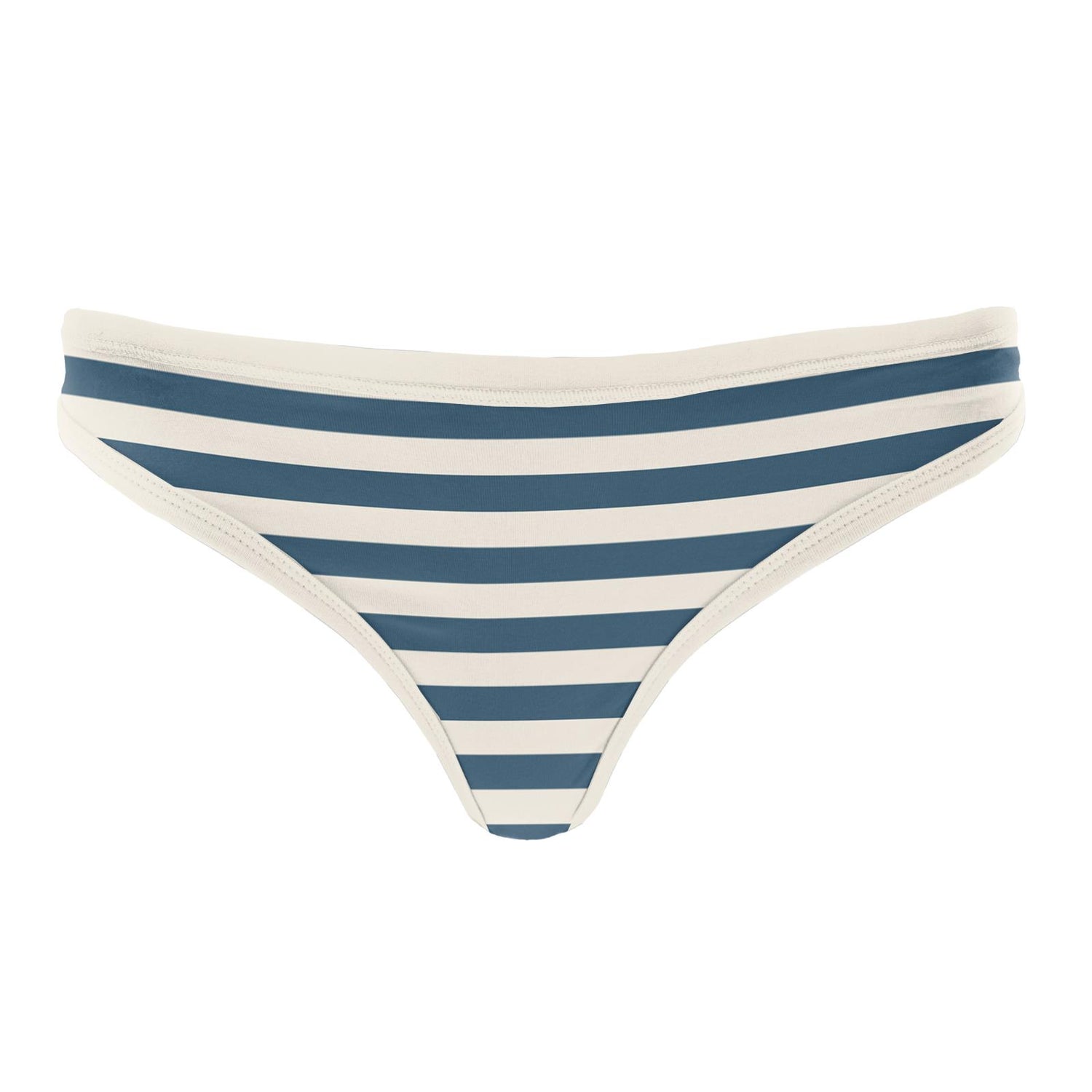 Women's Print Classic Thong in Nautical Stripe