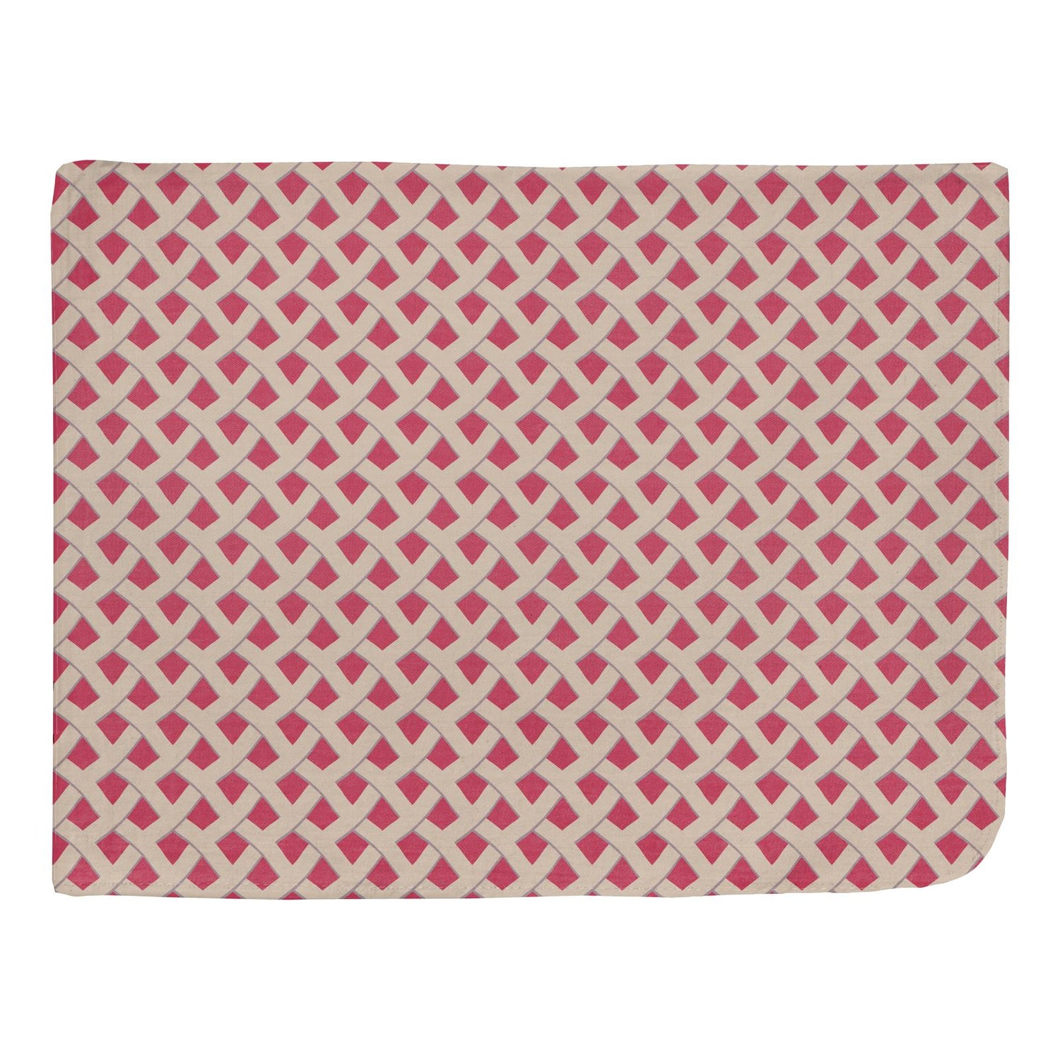 Print Woven Toddler Play Blanket in Summer Berry Pie