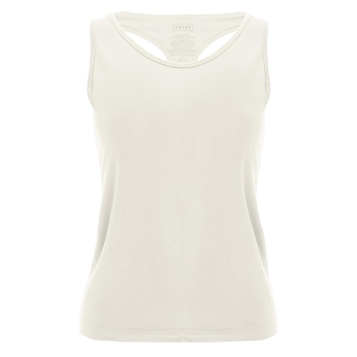 Women's Solid Luxe Stretch Tank in Natural