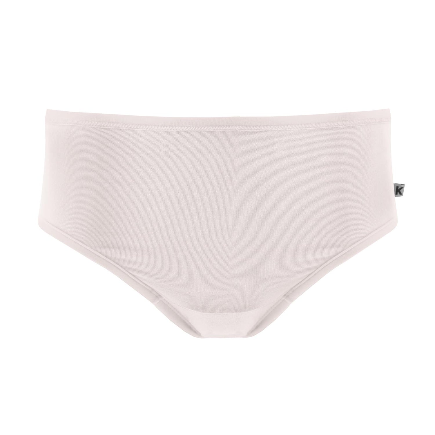 Women's Solid Classic Brief in Macaroon