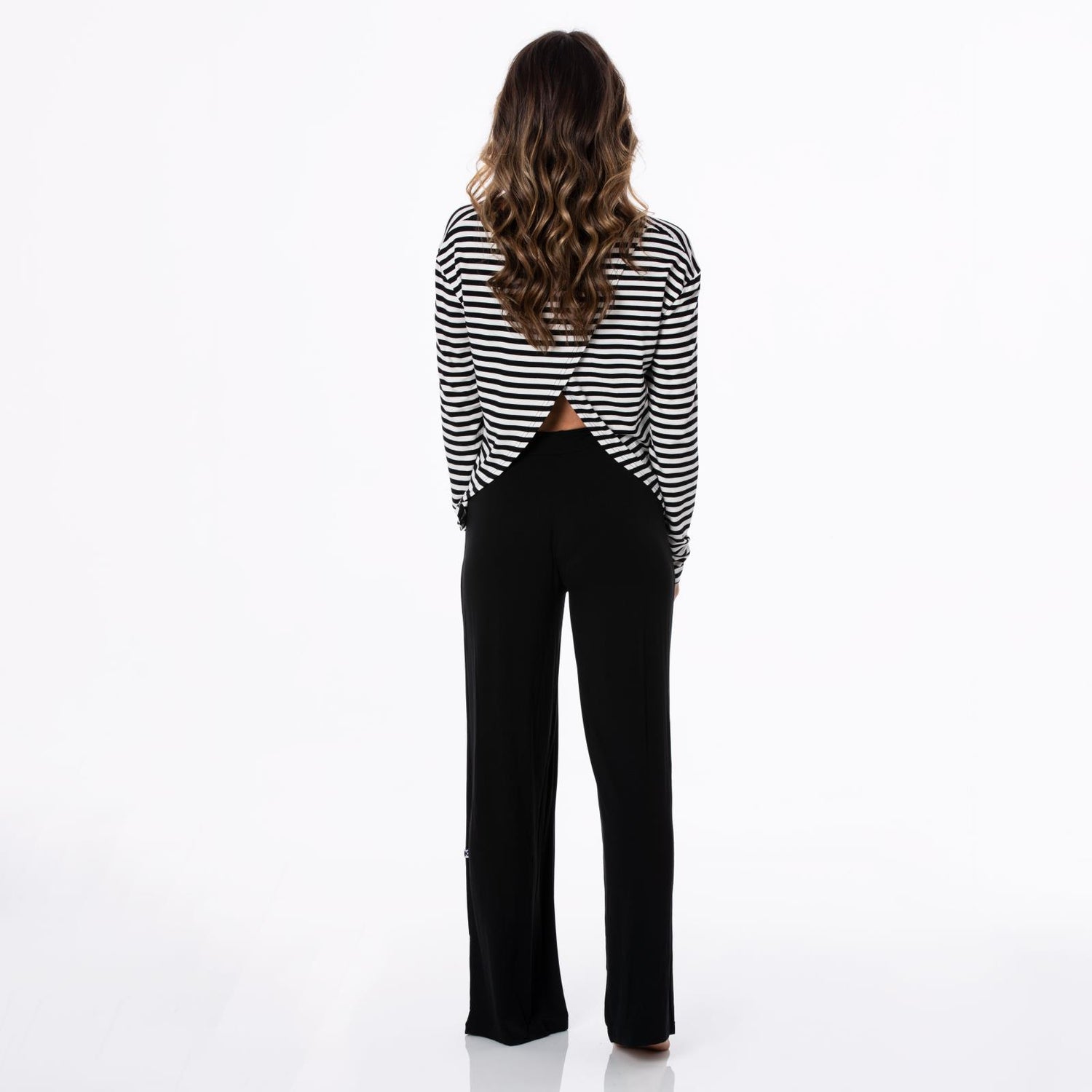 Women's Solid Lounge Pants in Midnight